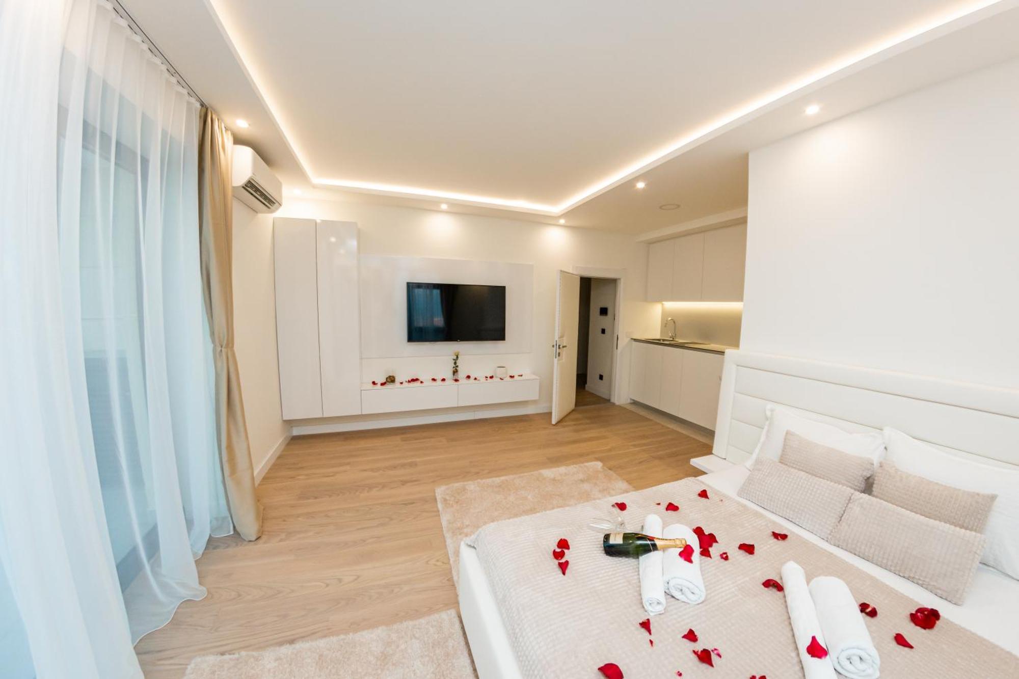 Ferienwohnung Sinfonia Lux Belgrad Exterior foto