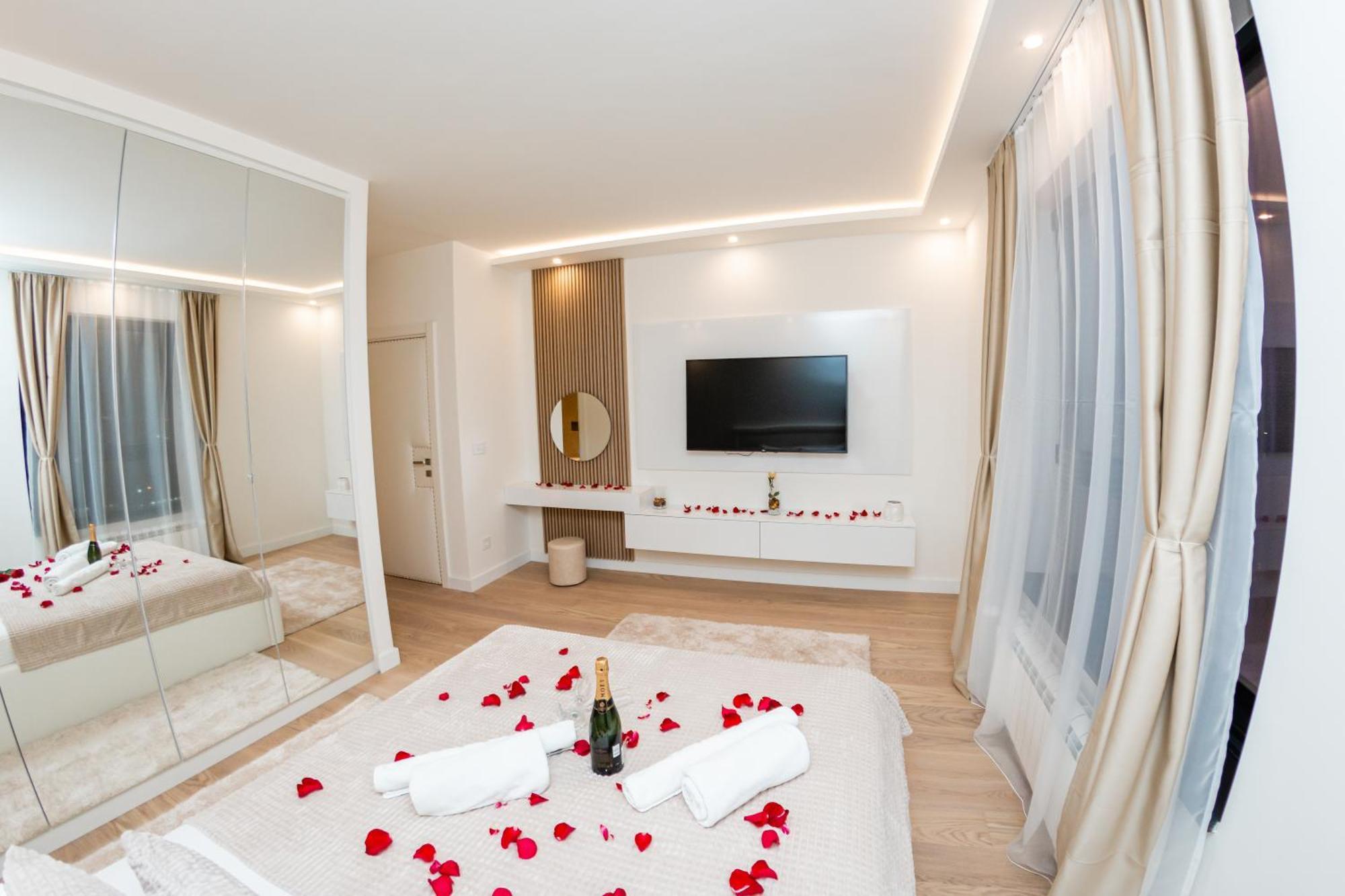 Ferienwohnung Sinfonia Lux Belgrad Exterior foto