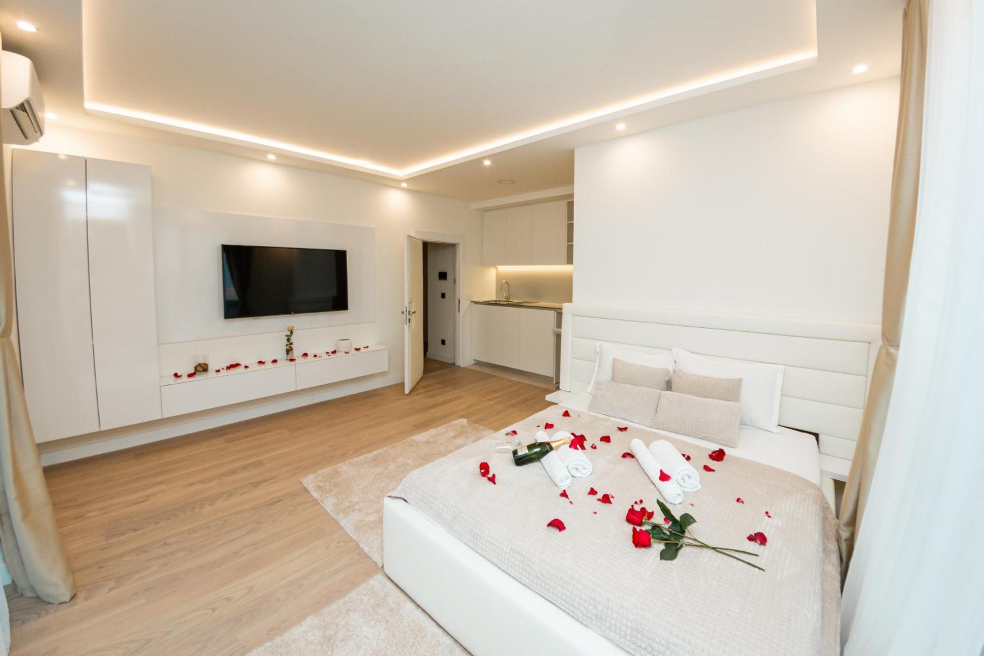 Ferienwohnung Sinfonia Lux Belgrad Exterior foto