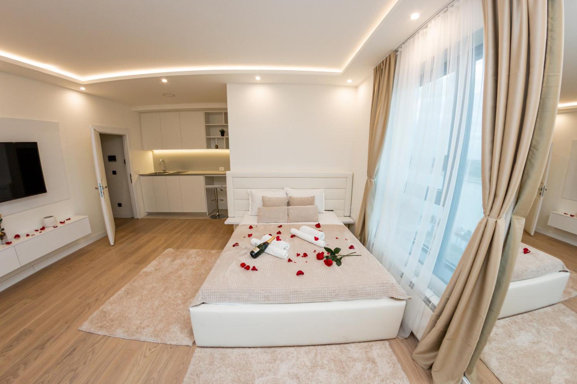 Ferienwohnung Sinfonia Lux Belgrad Exterior foto